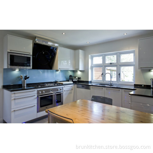 High Gloss Painted Custom Kitchen Cabinet